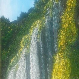Glezna "Skoulgafosas ūdenskritums”